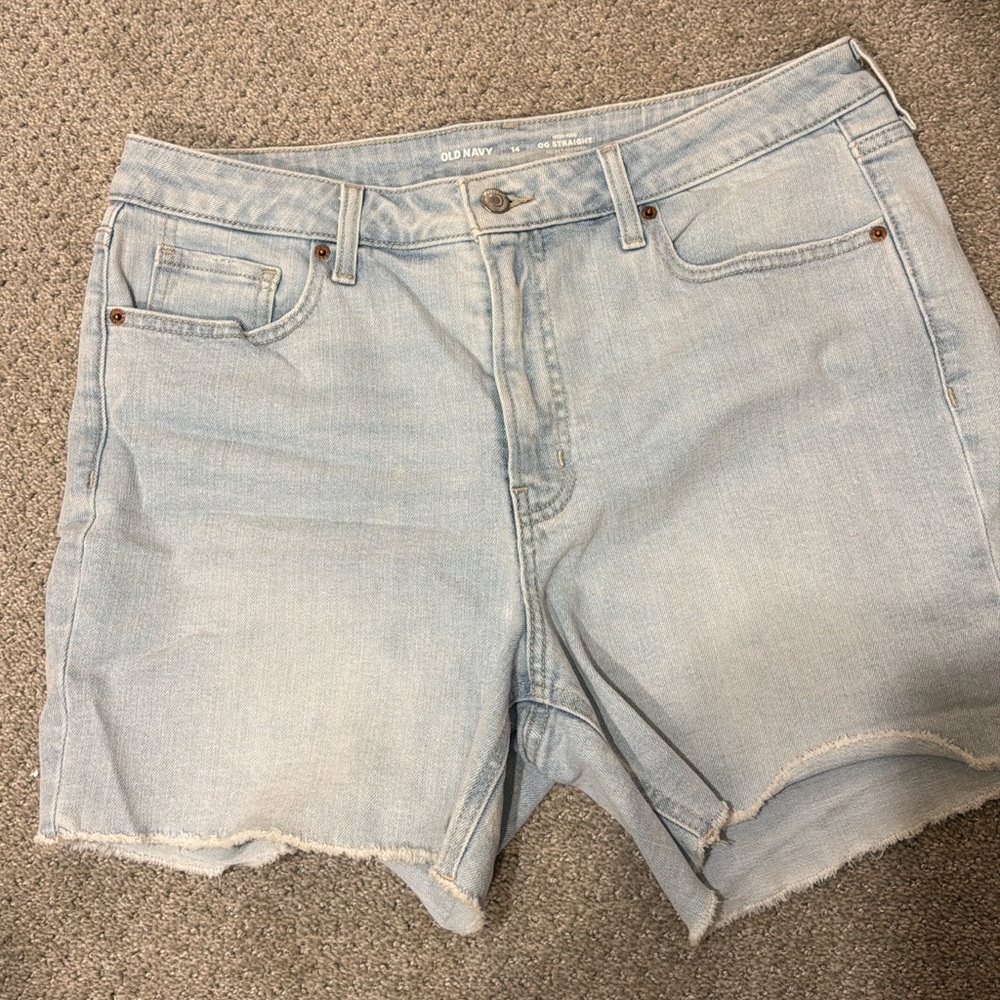 Old Navy Women's Light Blue Jean Shorts